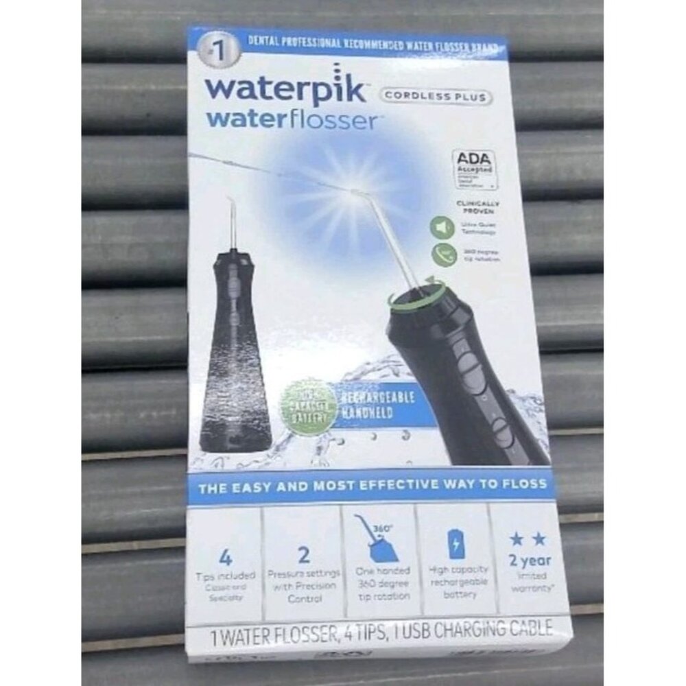 Waterpik WP-462 Waterflosser Cordless Plus - Black